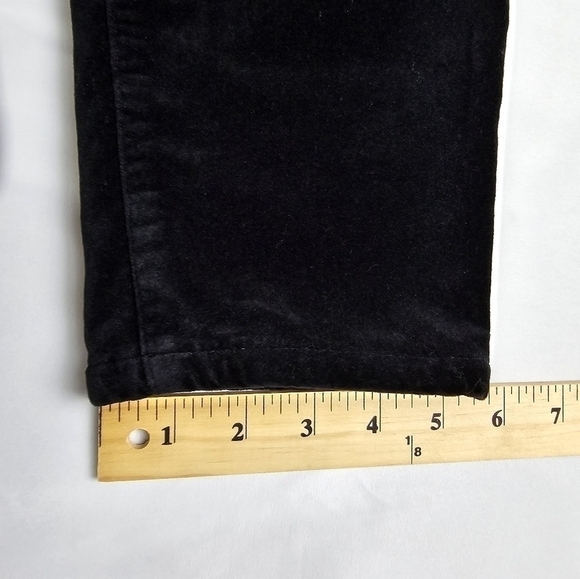 CAbi Black Gala Velvet 5 pockets, Skinny Jeans size 10 - Picture 5 of 7